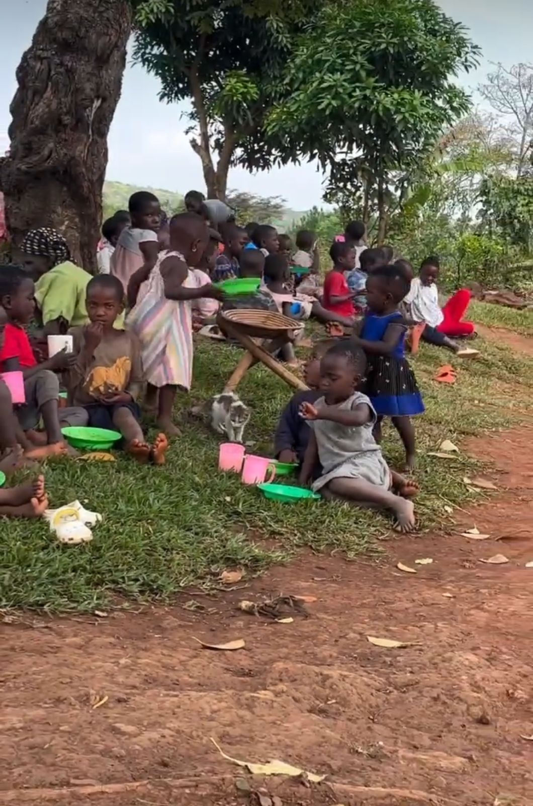 Crianças do Projeto Zuzu